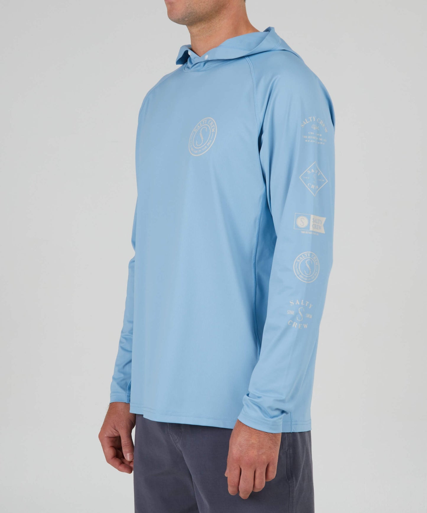 Salty Crew Men - Palomar 2 Pinnacle Hood - Marine Blue