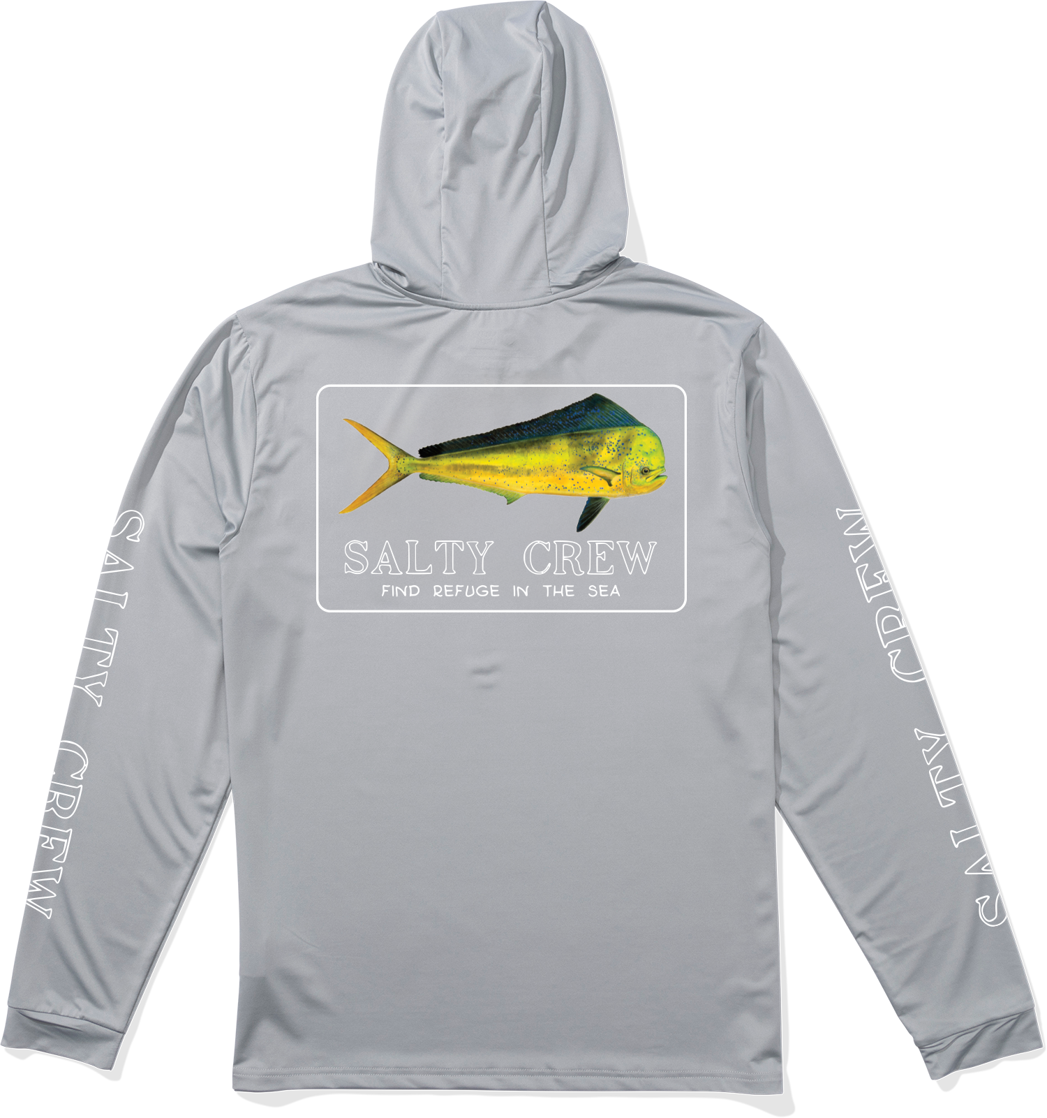 Golden Mahi Hood Sunshirt - Silver