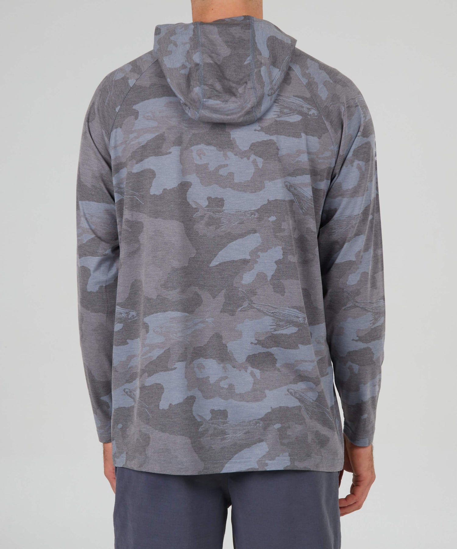 Salty Crew Men - Mariner Hood - Black Camo