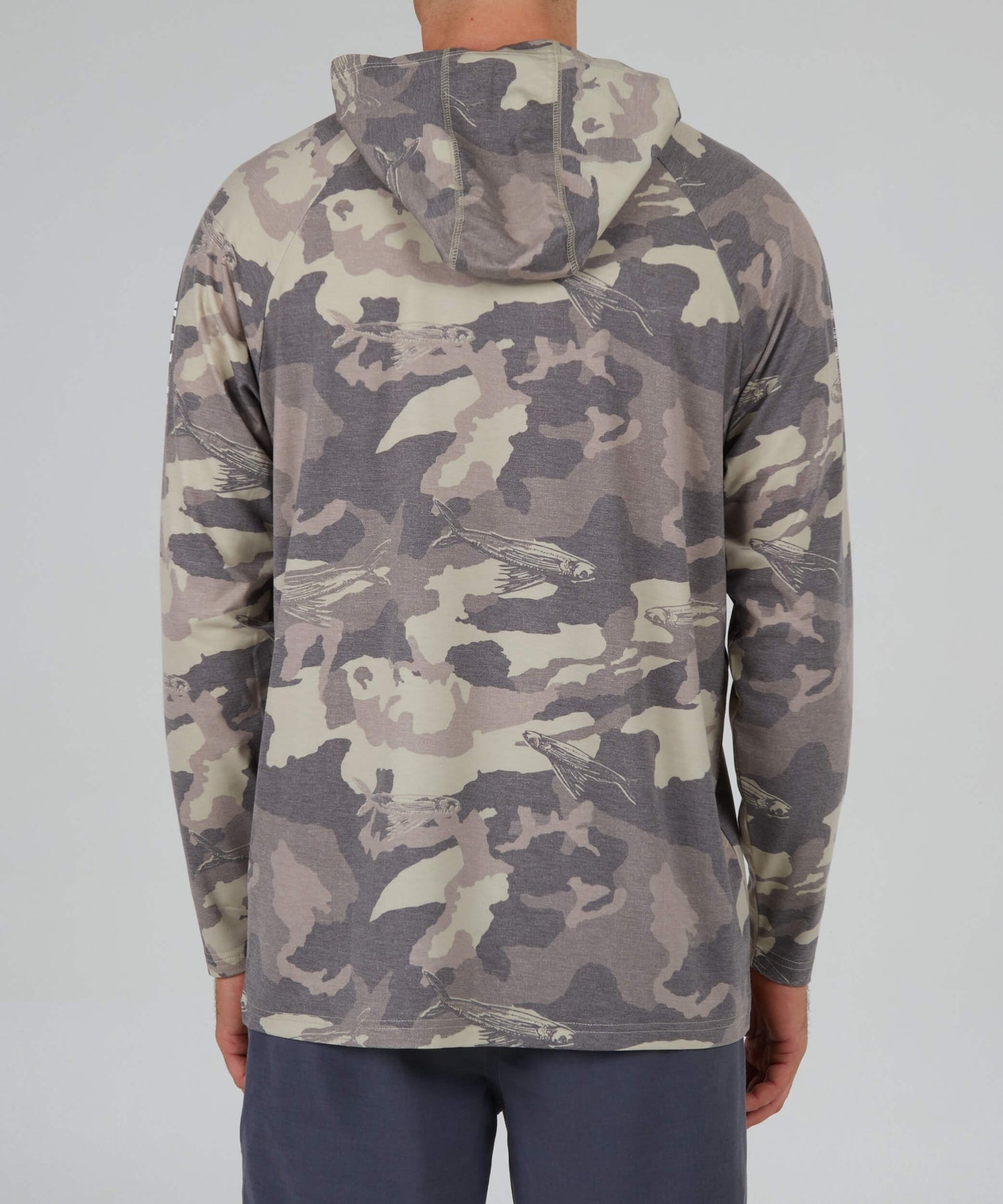 Salty Crew Men - Mariner Hood - Tan Camo