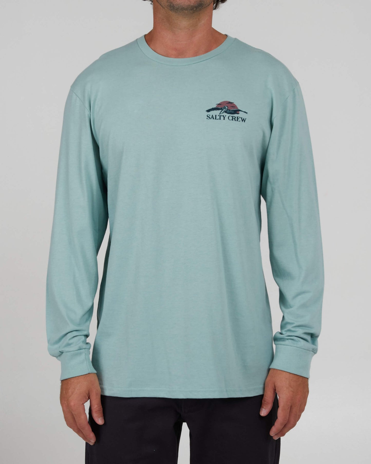 Salty Crew Men - Soarin Premium L/S Tee - Mackerel