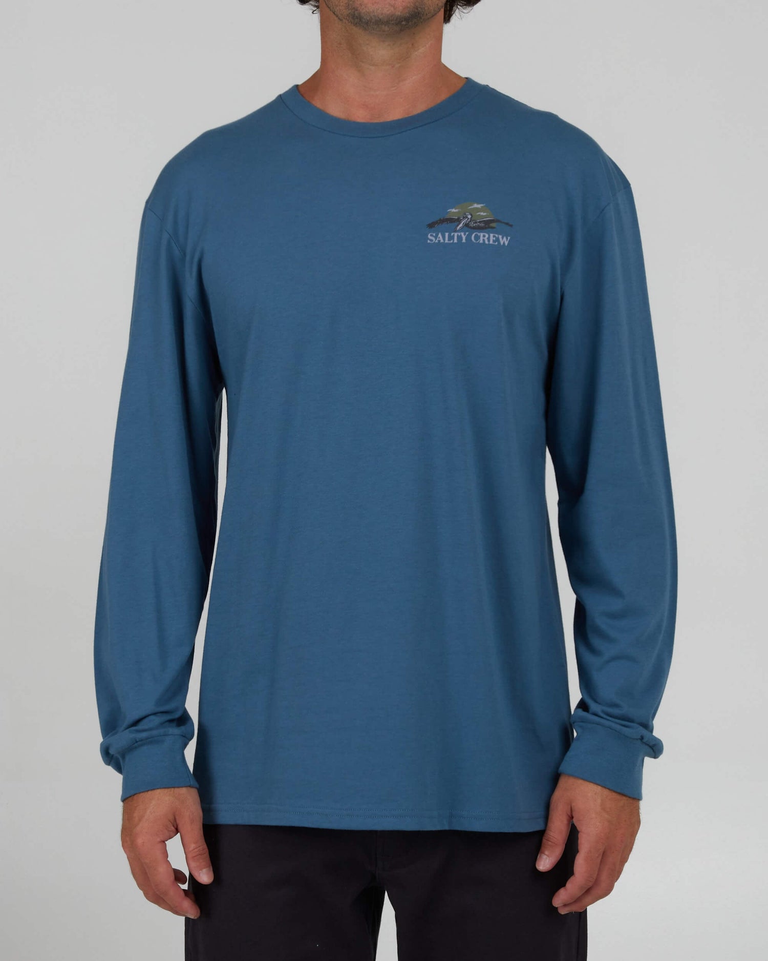 Salty Crew Men - Soarin Premium L/S Tee - Slate