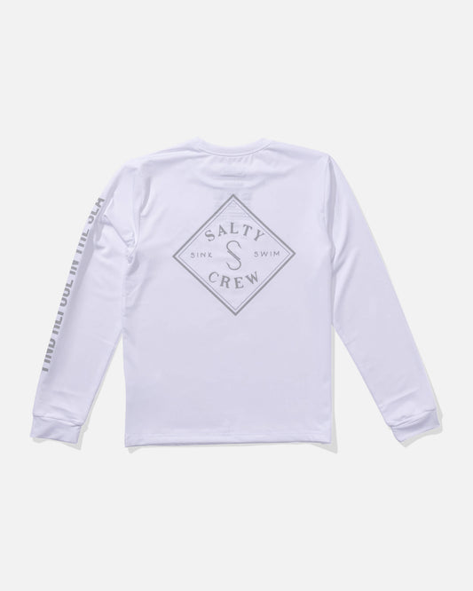 Salty crew SUN PROTECTION Tippet  Sunshirt Kids - White in White