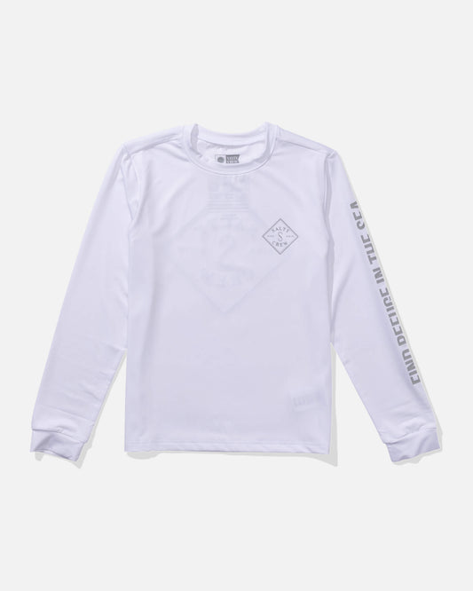 Salty crew SUN PROTECTION Tippet  Sunshirt Kids - White in White