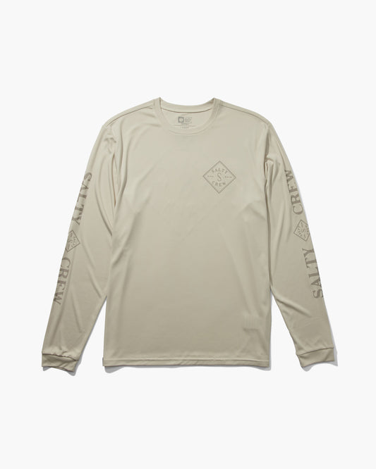 Salty Crew Men - Tippet L/S Sunshirt - Natural Upf 50+