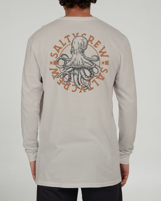 Salty Crew Men - Tentacles Premium L/S Tee - Bone