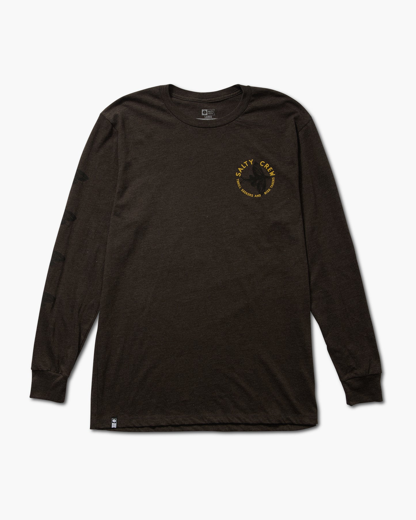 Fly By Ls Tee - Charcoal Heather