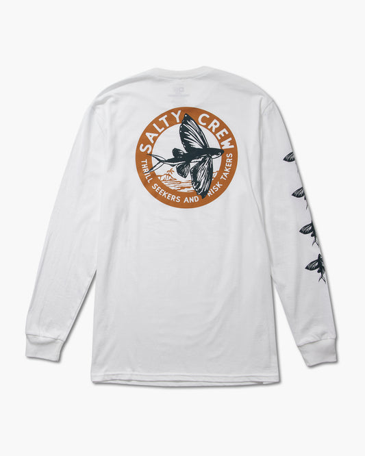 Fly By Ls Tee - White