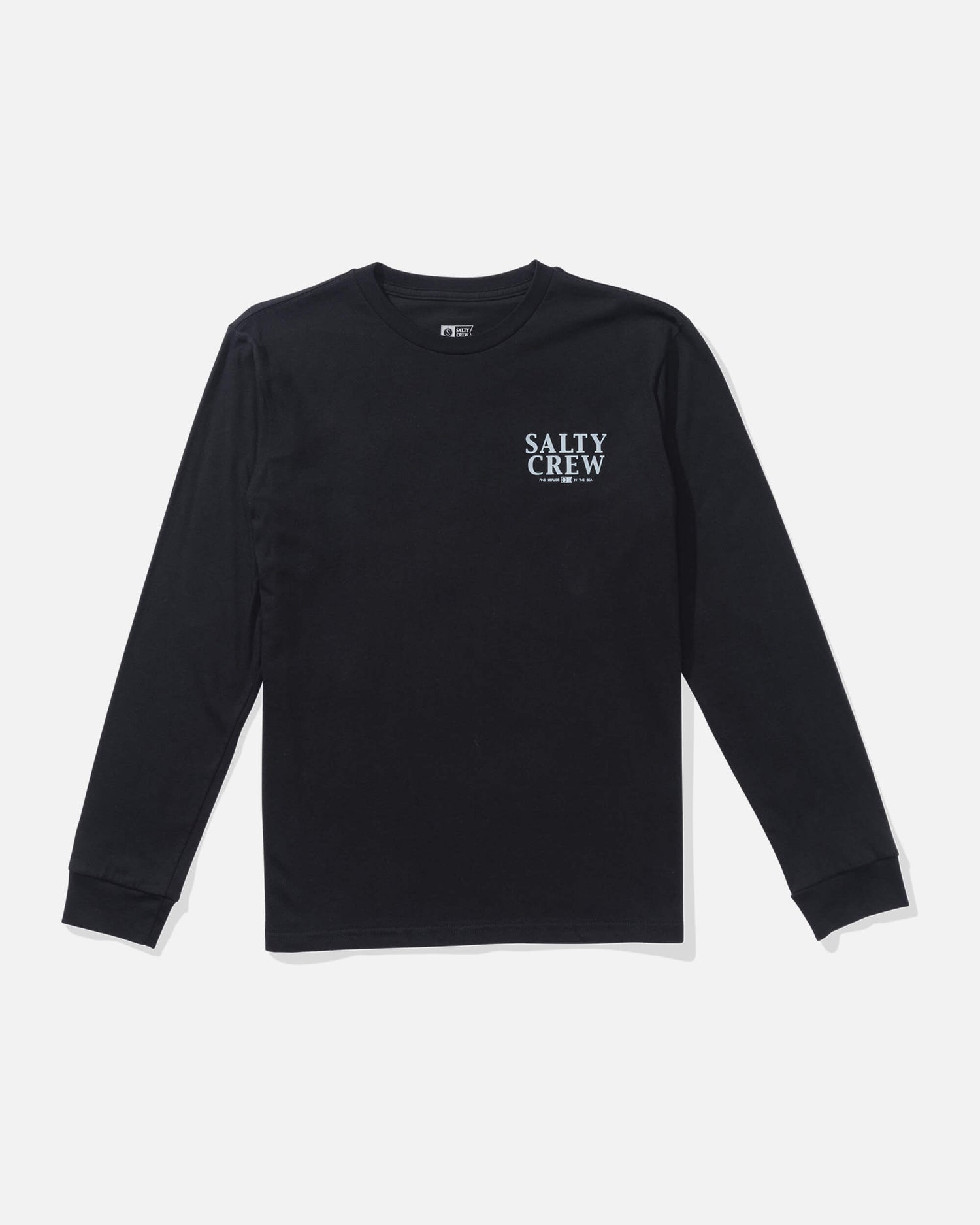 Salty crew T-SHIRTS L/S Yellowfin  Ls Tee Kids - Black in Black