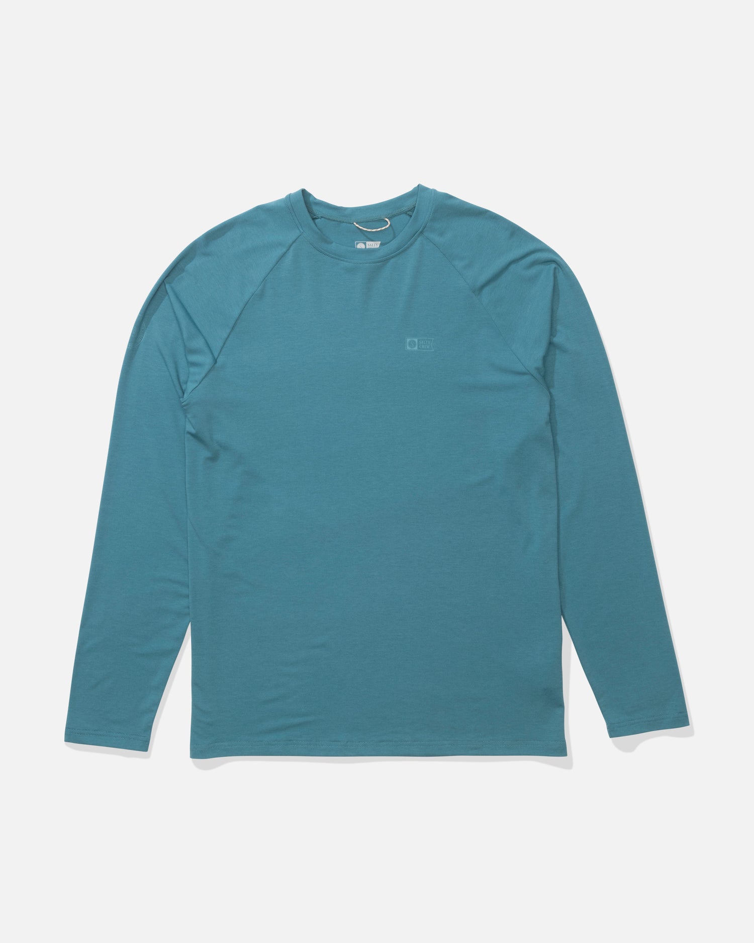 Mariner Ls Tech Tee - Teal Blue