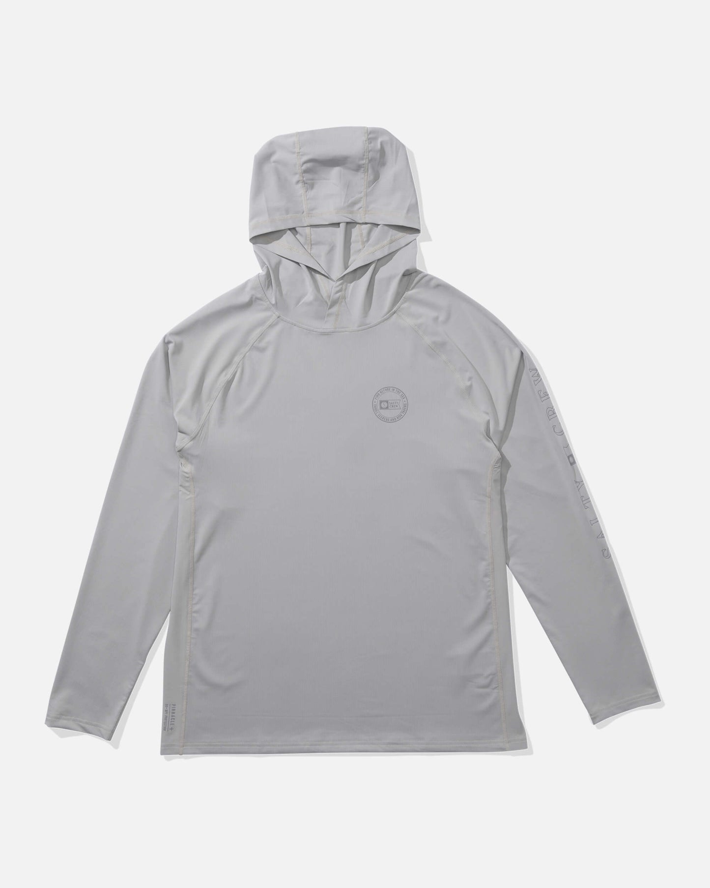 Salty crew SUN PROTECTION Apex Perforated Hood - Gray in Gray