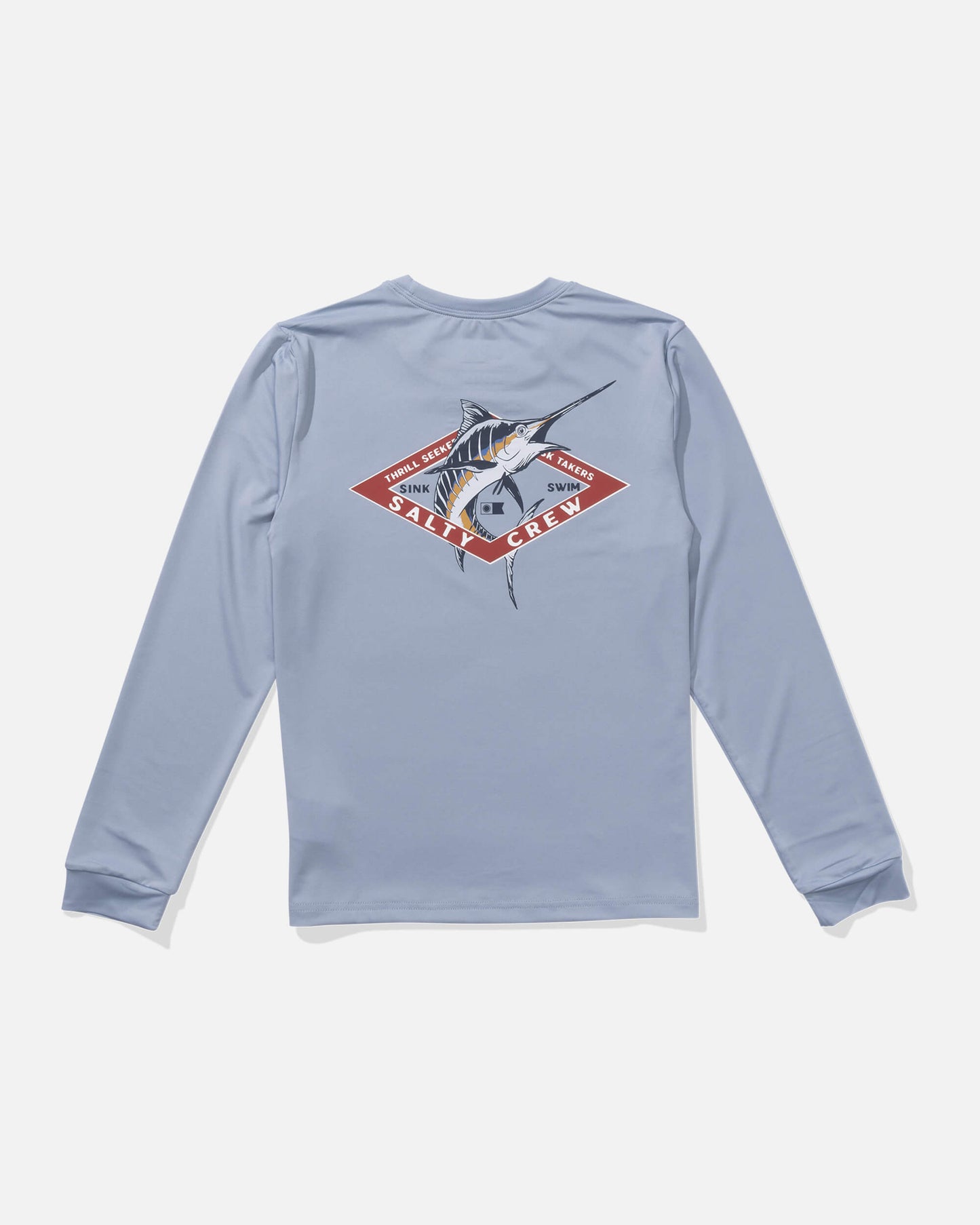 Salty crew SUN PROTECTION Marlin  Sunshirt Kids - Blue Fog in Blue Fog