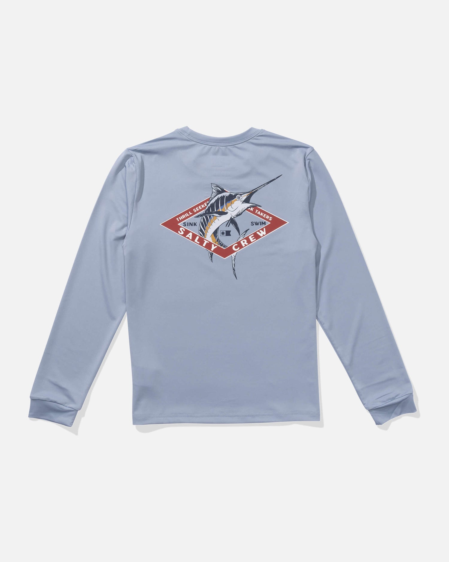 Salty crew SUN PROTECTION Marlin  Sunshirt Kids - Blue Fog in Blue Fog