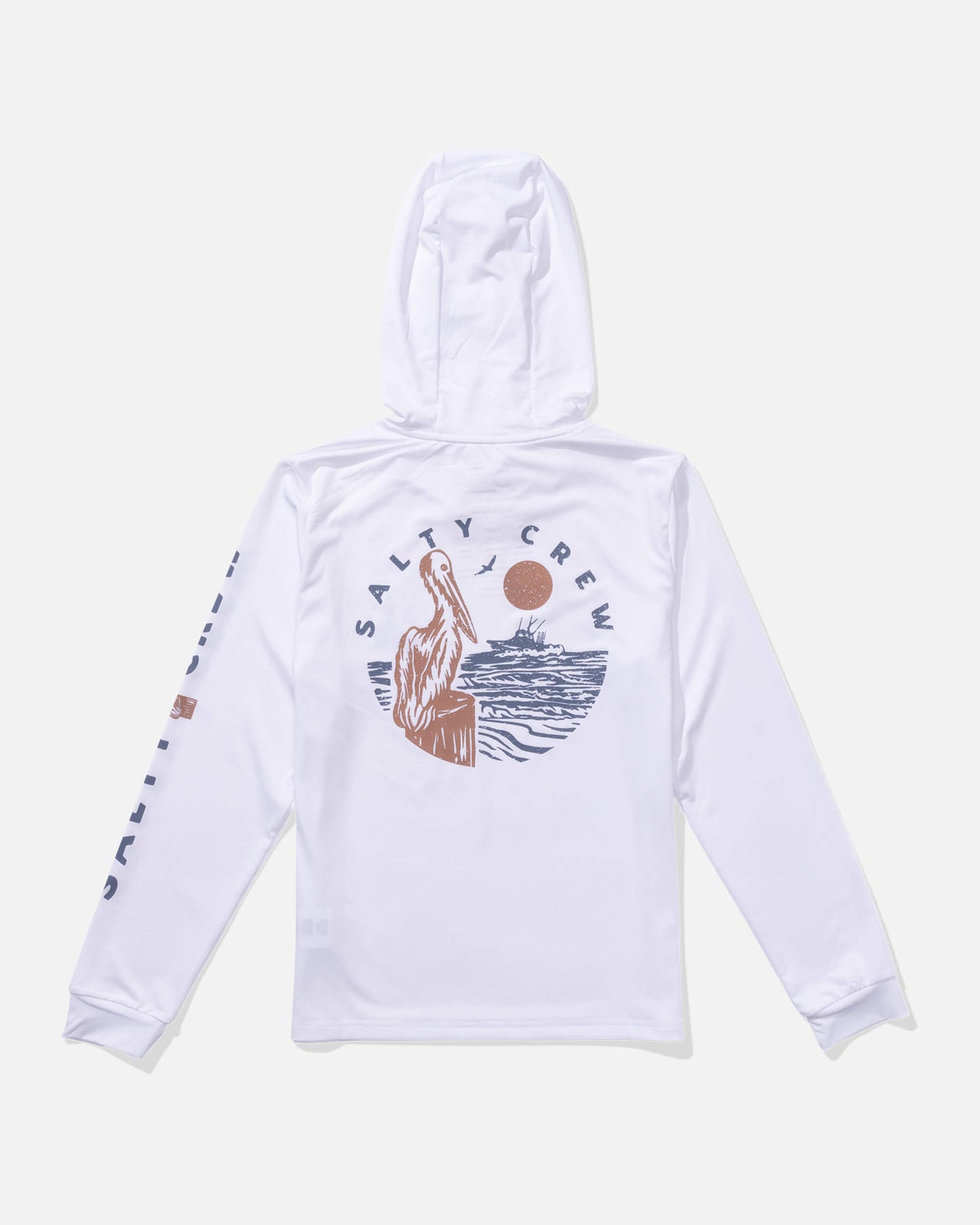 Salty crew SUN PROTECTION Stake Out  Sunshirt Kids - White in White