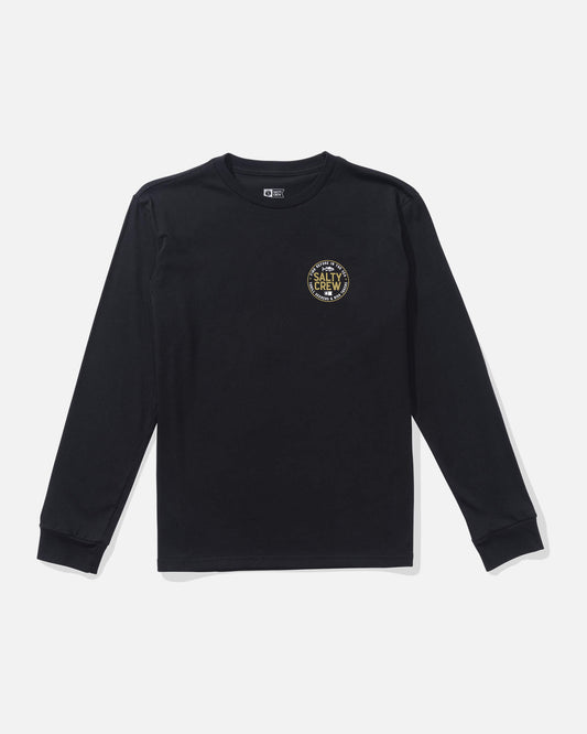 Salty crew T-SHIRTS L/S Legendary  Ls Tee Kids - Black in Black
