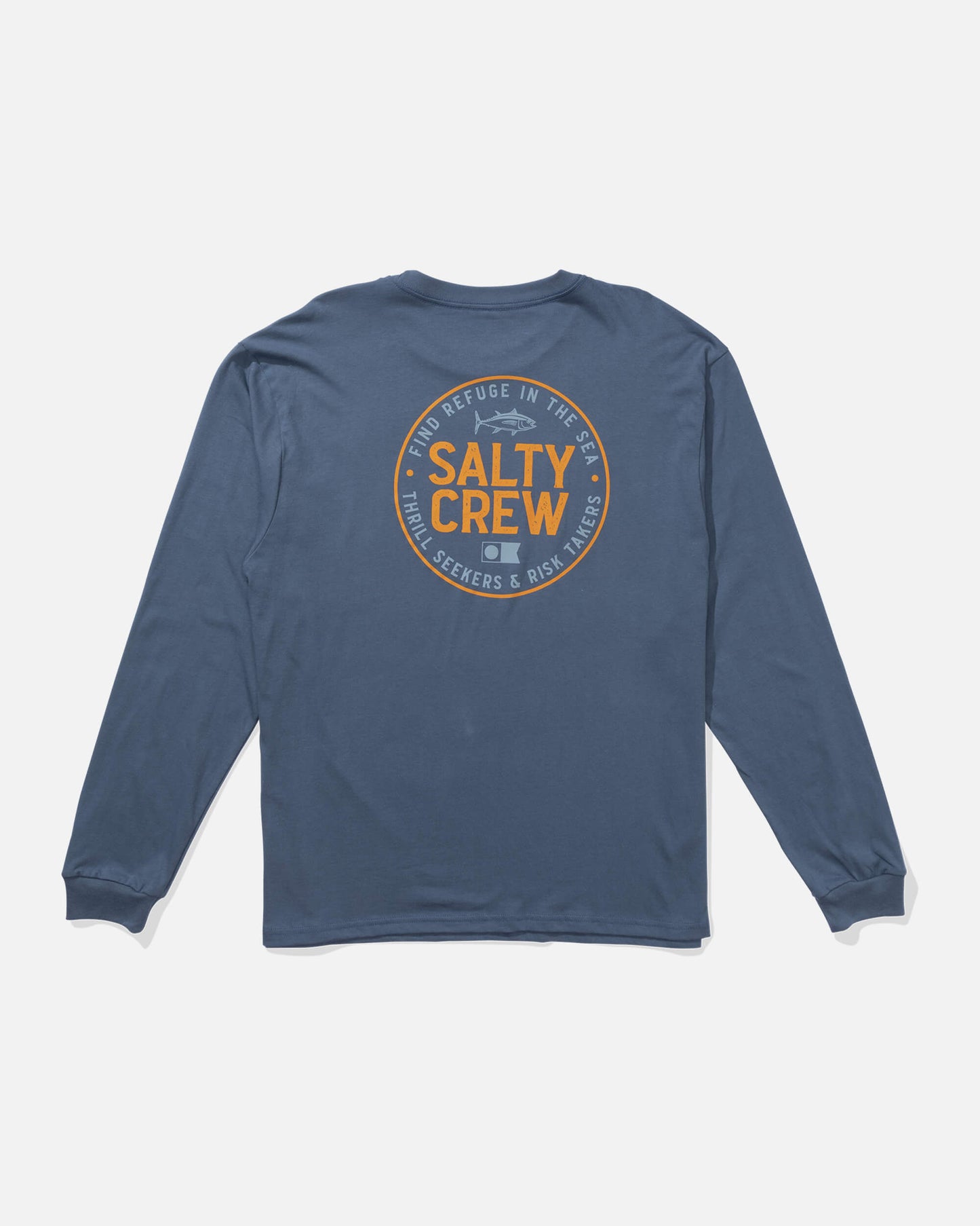 Salty crew T-SHIRTS L/S Legendary Ls Tee - Slate in Slate