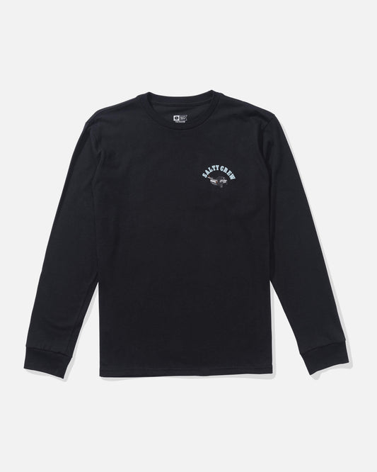 Salty crew T-SHIRTS L/S Lifted  Ls Tee Kids - Black in Black