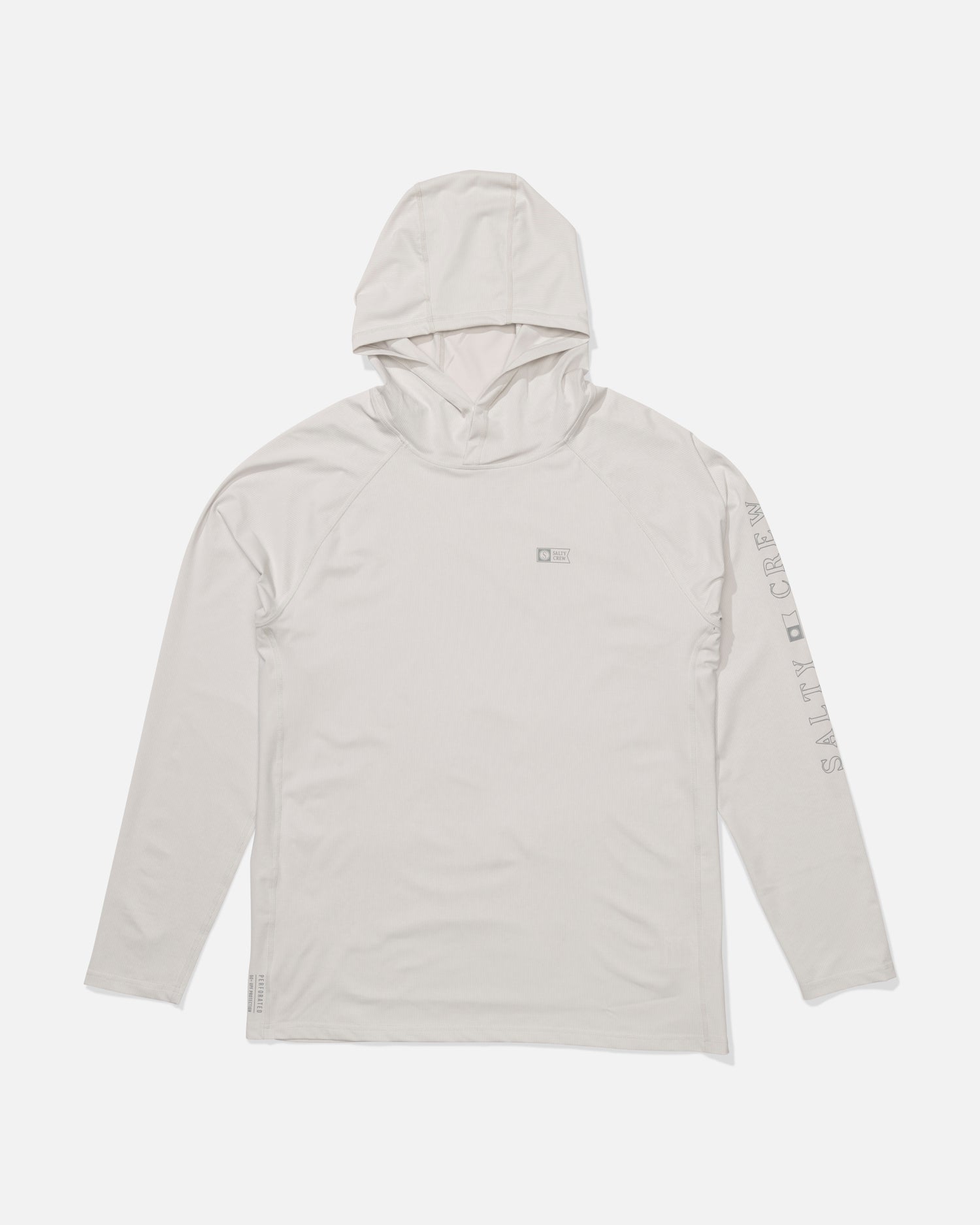 Apex Perforated Sunshirt - Light Grey