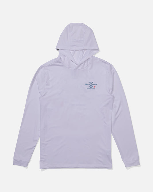 Fish Market Hood Sunshirt - White