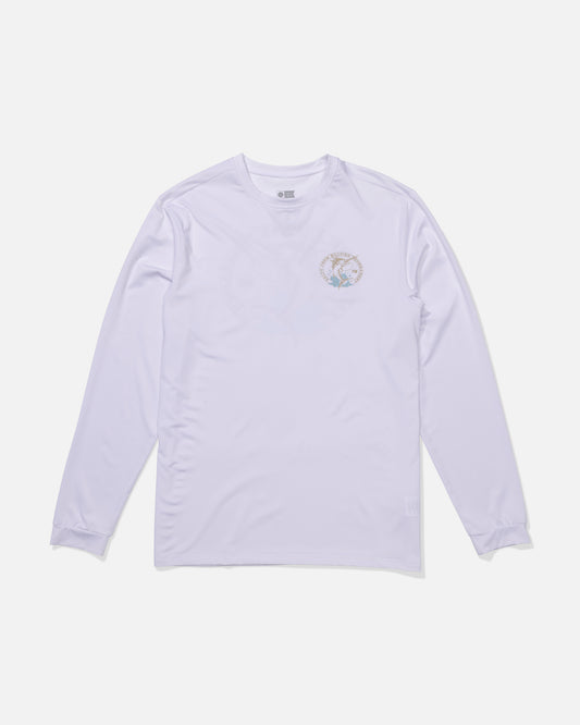 Shootout Ls Sunshirt - White
