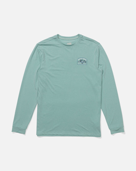 Fly Home Ls Sunshirt - Seaside Heather