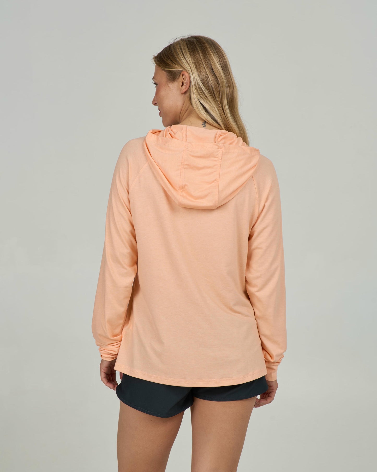 Circled Tech Hoody - Apricot