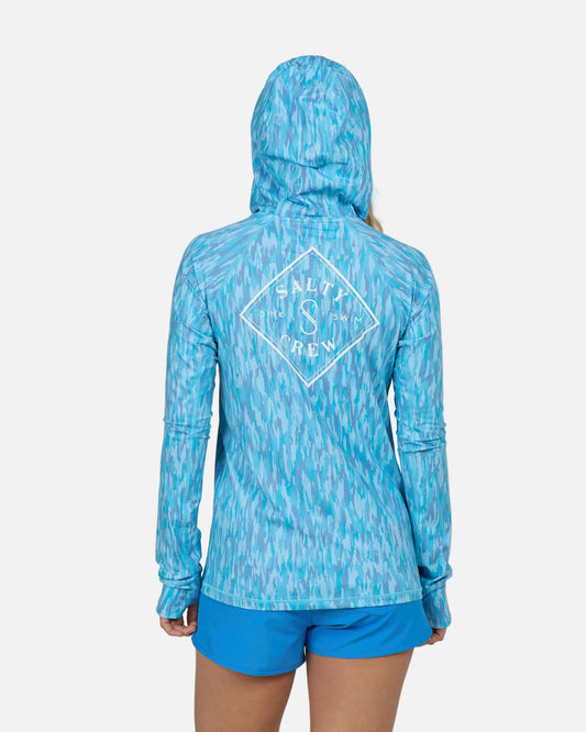 Apex Sunshirt - Pool Blue