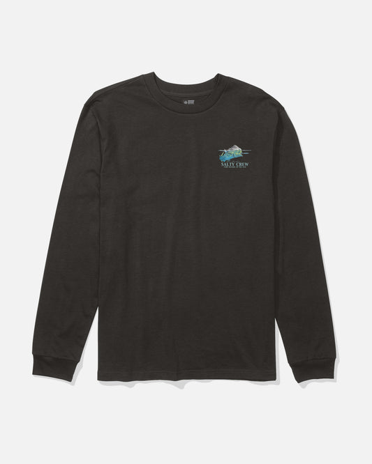 Mahi Surface Ls Tee - Black