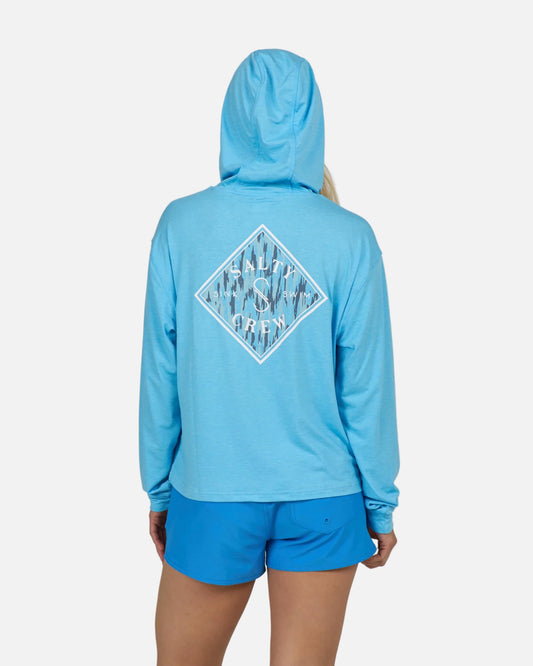 Tippet Fill Tech Hoody - Pool Blue
