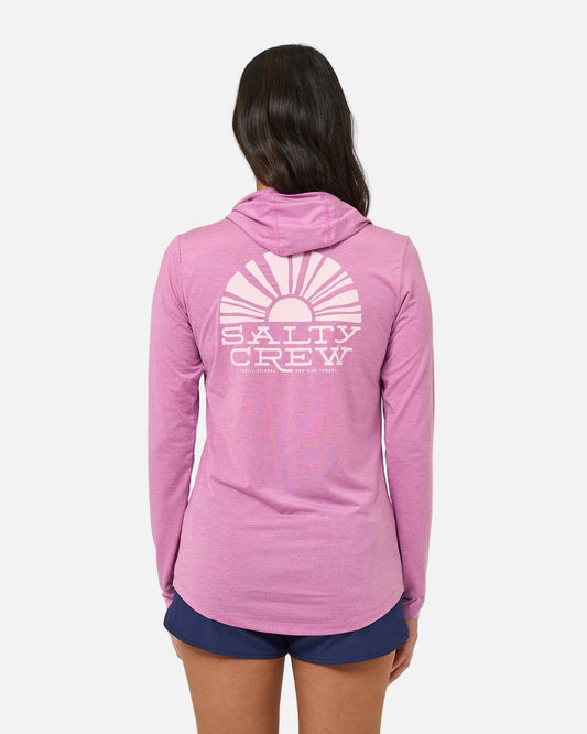 Sunshine Hooded Sunshirt - Violet