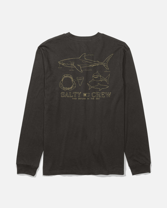 Great White Ls Tee - Black