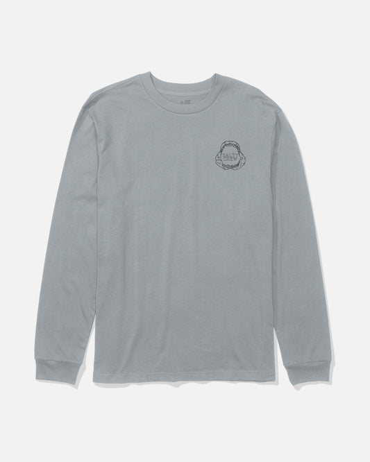 Great White Ls Tee - Quarry