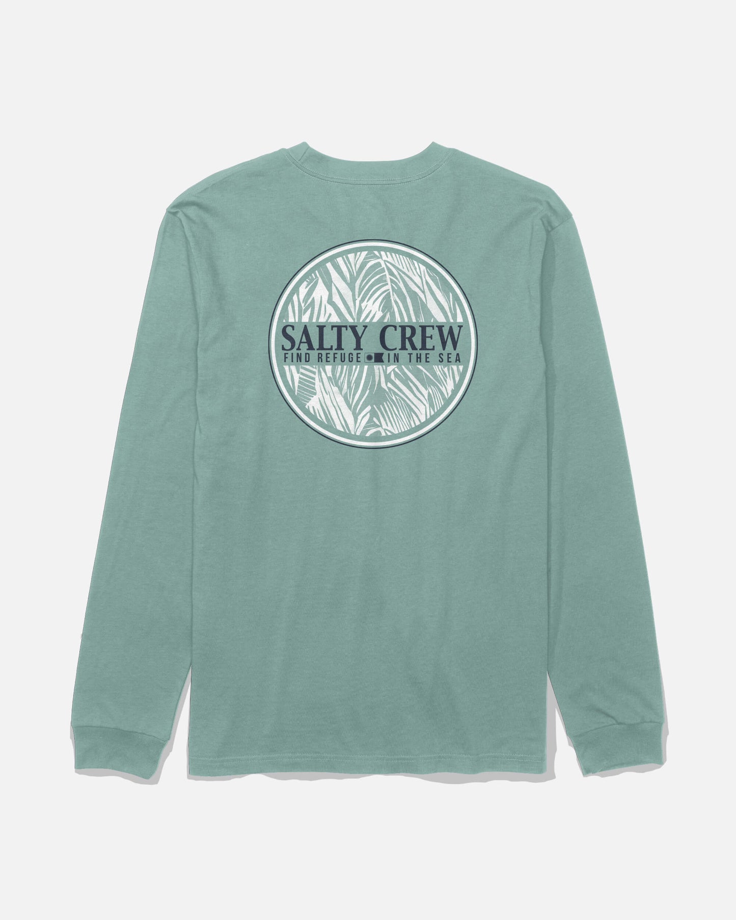 Salty Fill Ls Tee - Mackerel