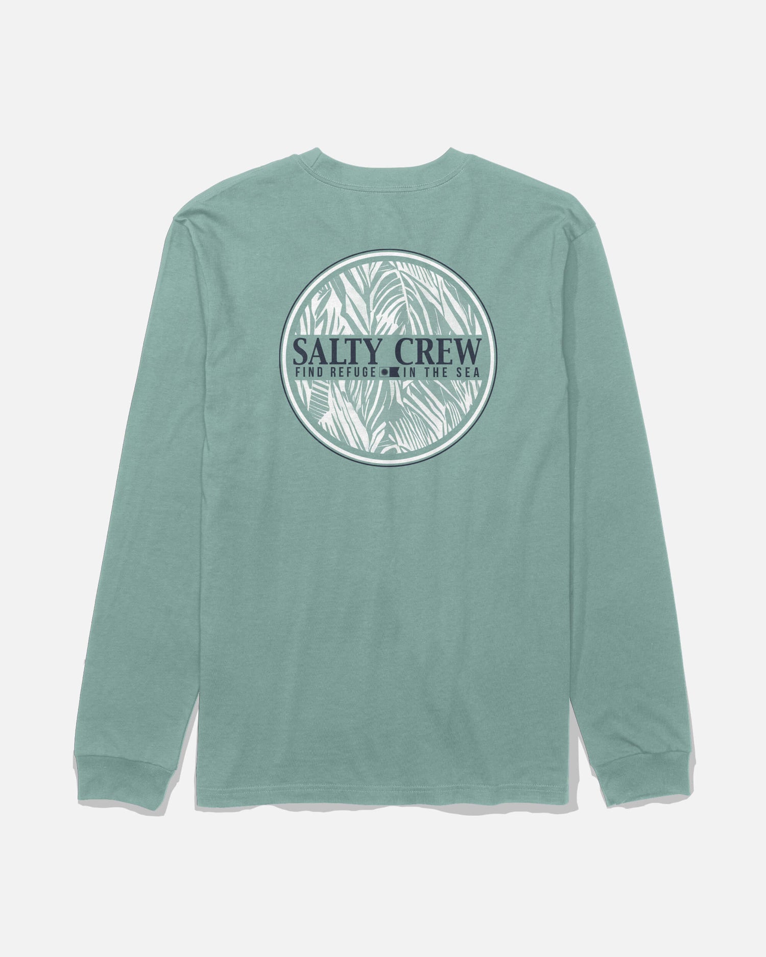 Salty Fill Ls Tee - Mackerel