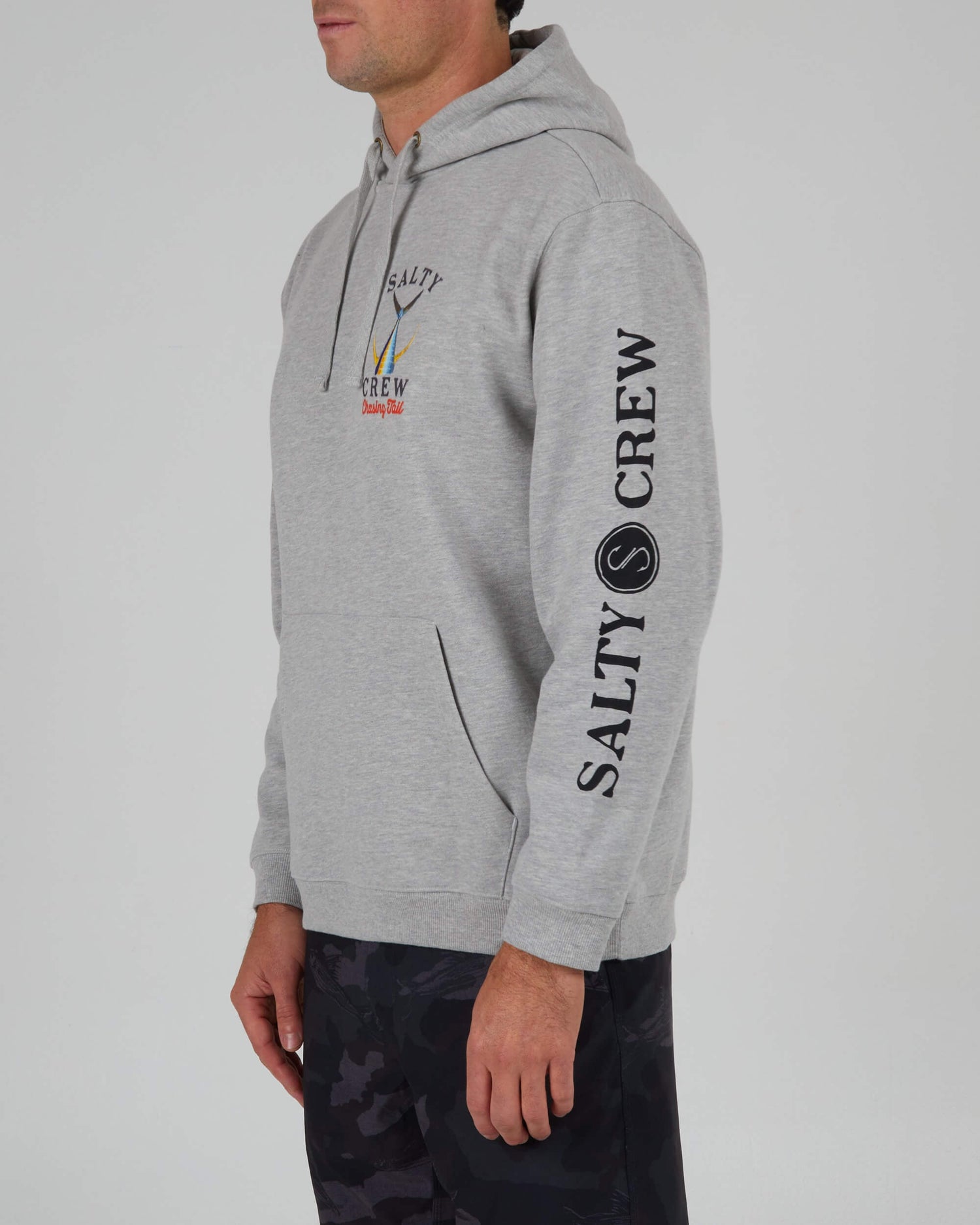 Salty Crew Men - Tailed Fleece - Grey Heather