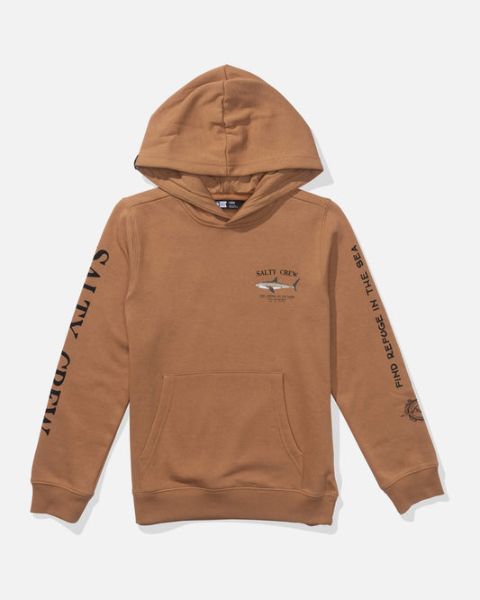 Salty crew FLEECE STANDARD Bruce  Hood Fleece Kids - Sierra in SIERRA