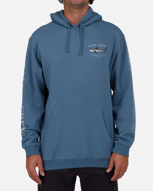 Salty crew FLEECE STANDARD Bruce Hood Fleece - Slate in SLATE