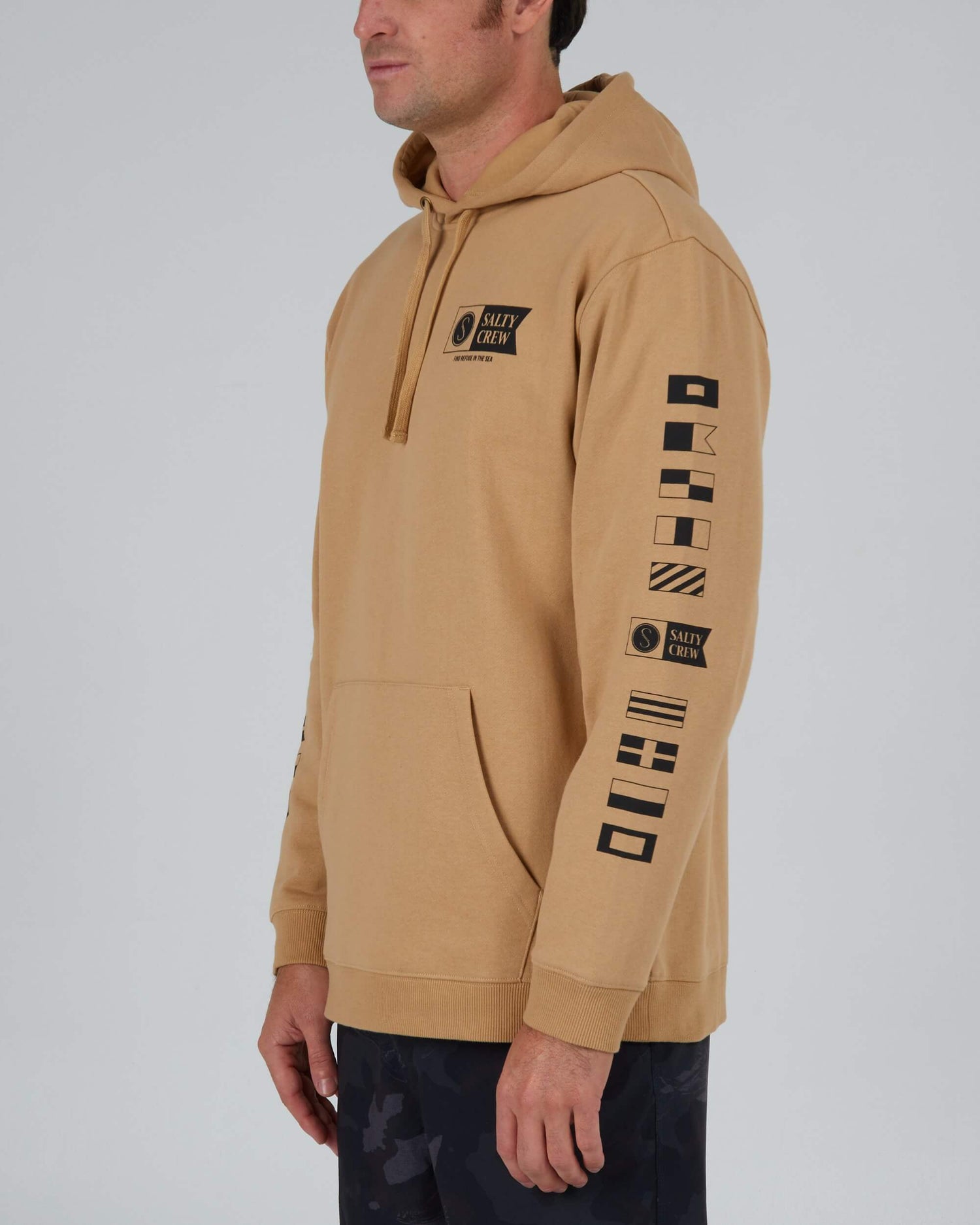 Salty Crew Men - Alpha Fleece - Sandstone