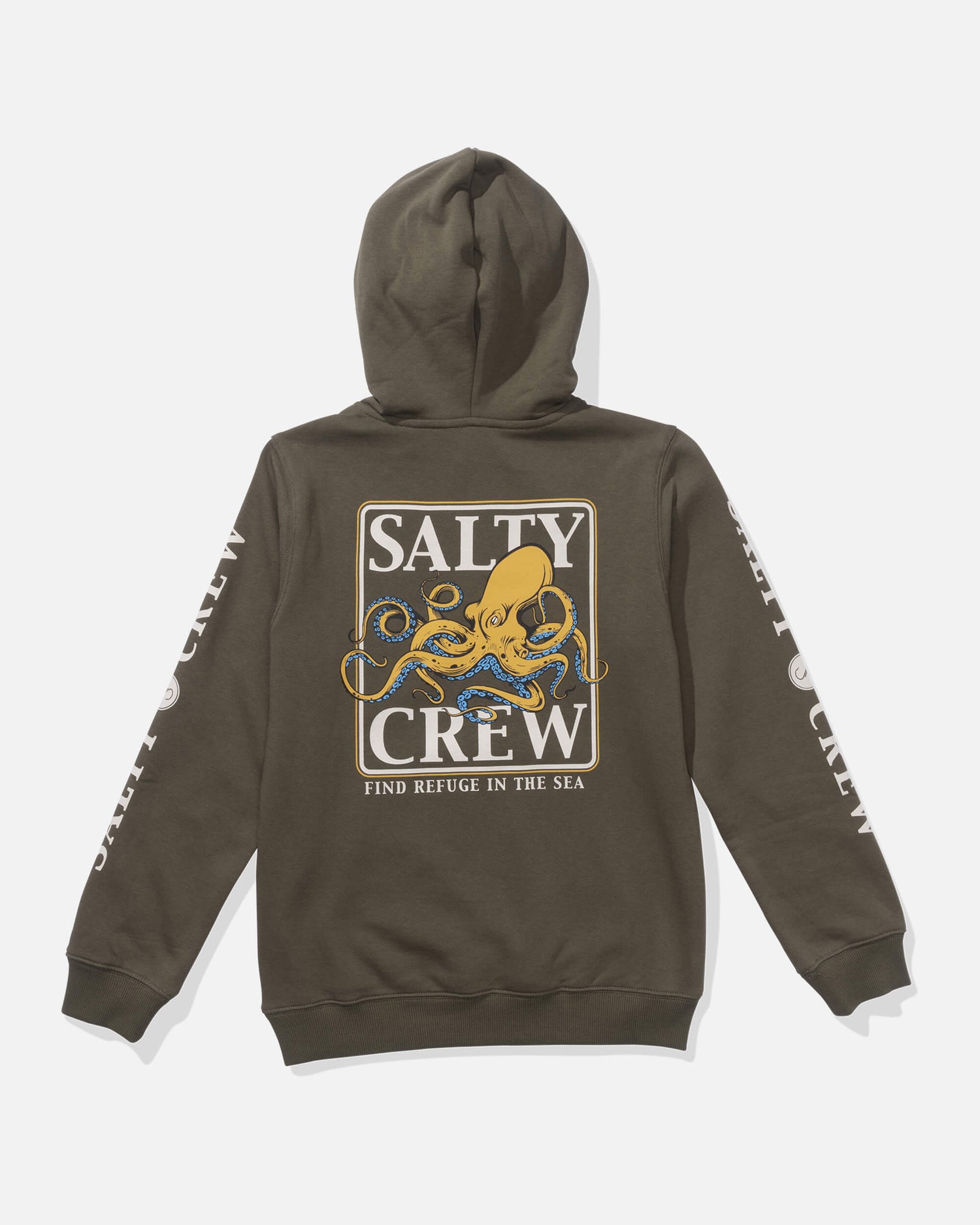 Salty crew FLEECE STANDARD Ink Slinger  Fleece Kids - Dusty Olive in DUSTY OLIVE