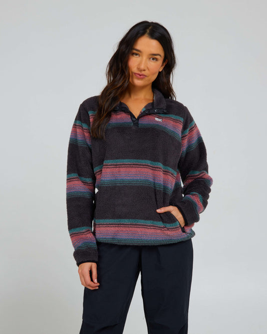 Salty Crew Womens - Calm Seas Pullover - Charcoal