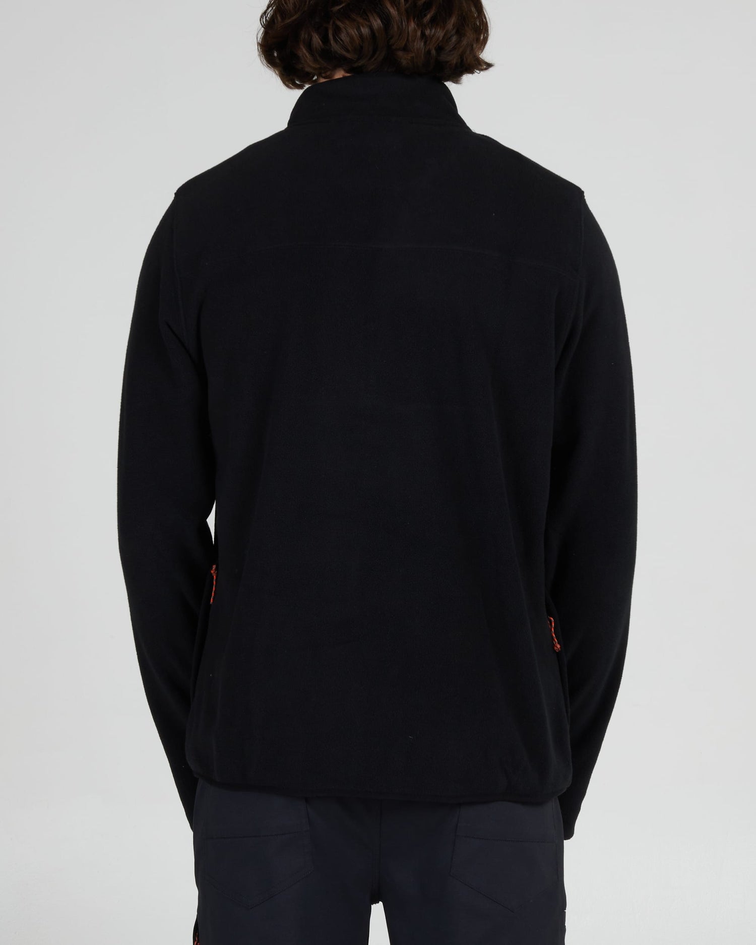 Salty Crew Men - Ebbtide 1/2 Zip Polar Fleece - Black