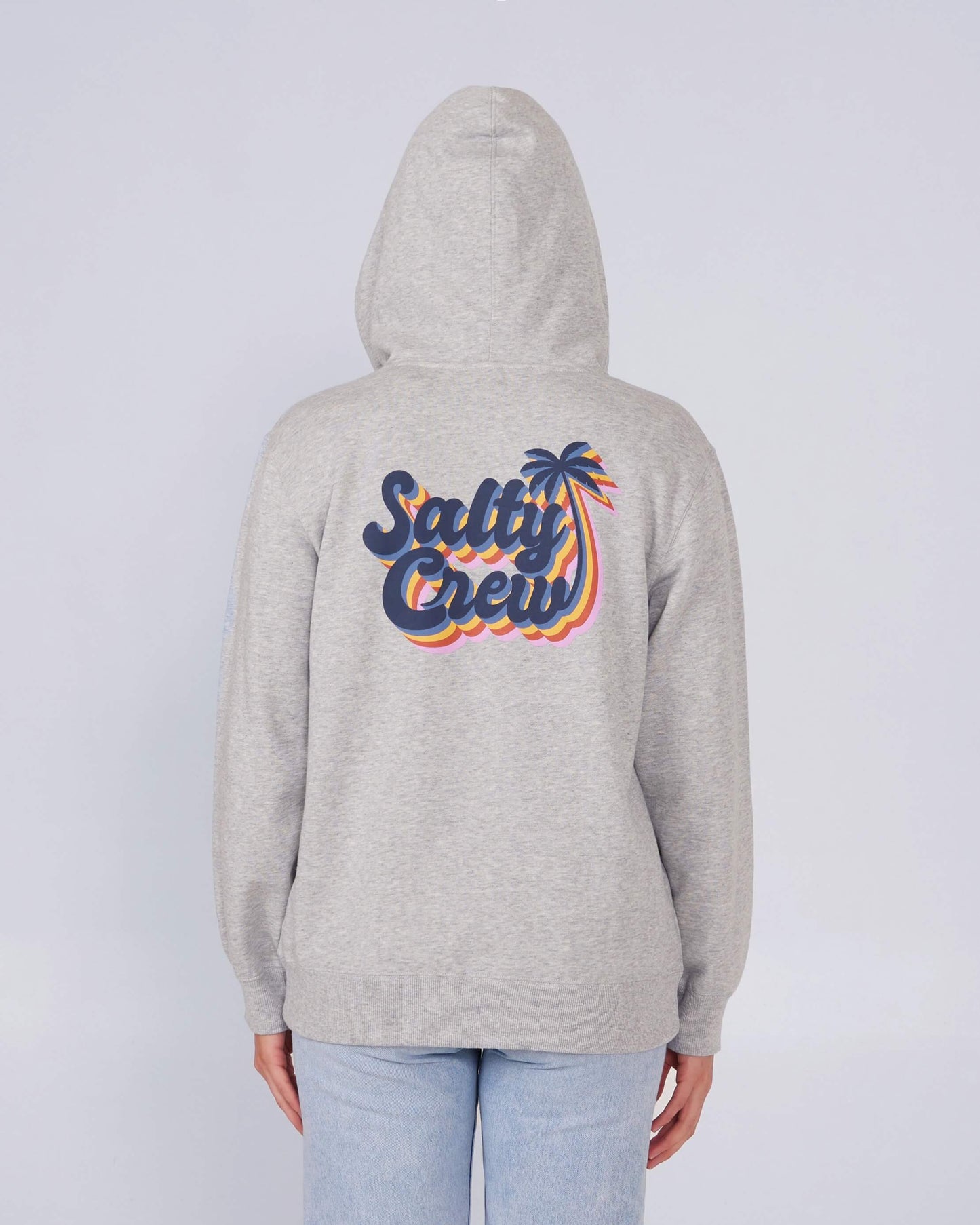 Salty Crew Womens - Salty Seventies Zip Hoody - Athletic Heather