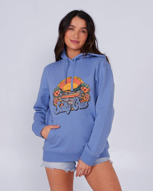 Salty Crew Womens - On Vacation Hoody - Blue Dusk