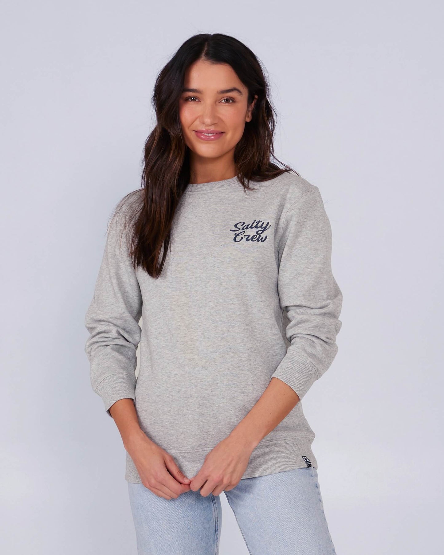 Salty Crew Womens - Jackpot Crew - Athletic Heather