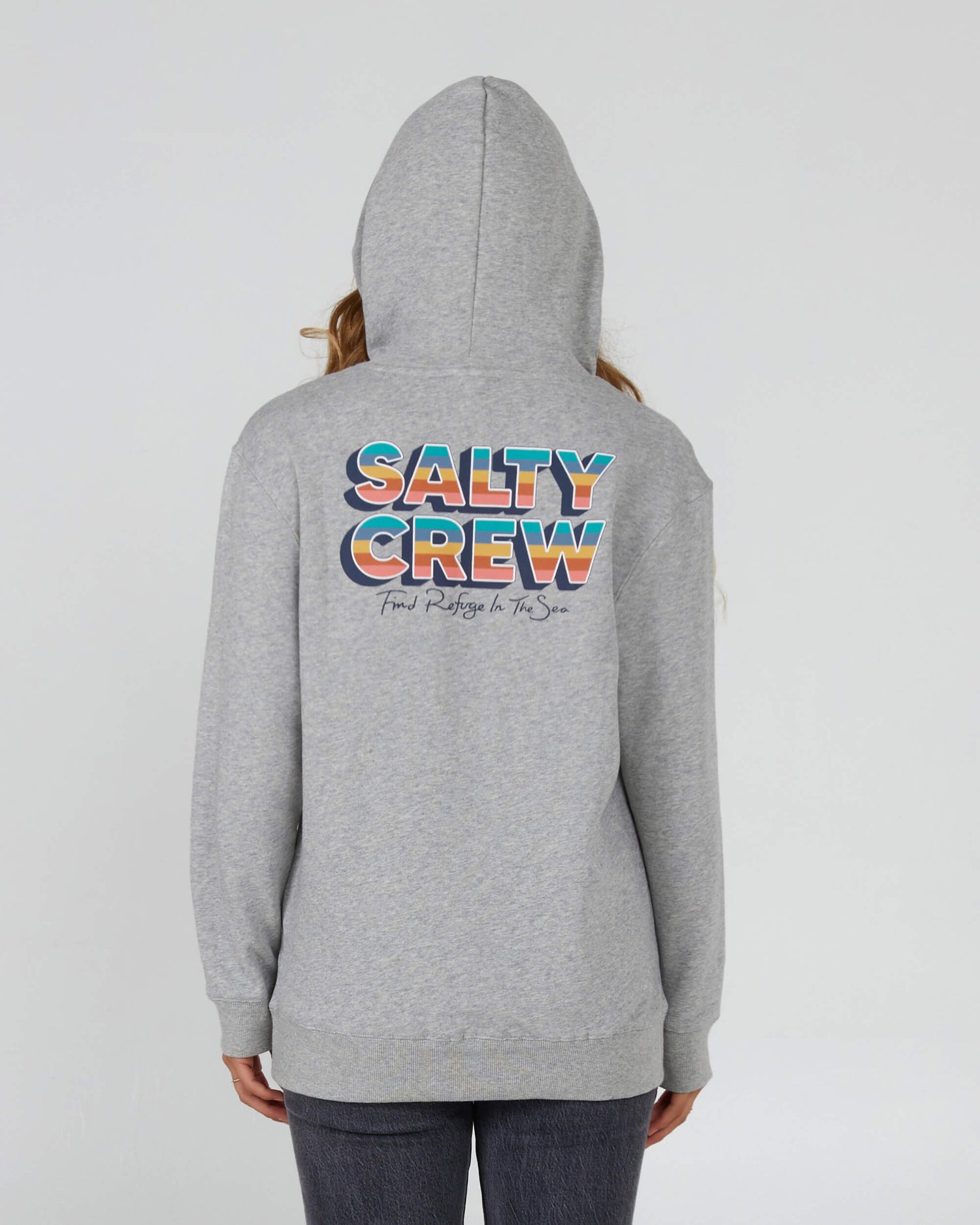 Salty Crew Womens - Summertime Hoody - Athletic Heather