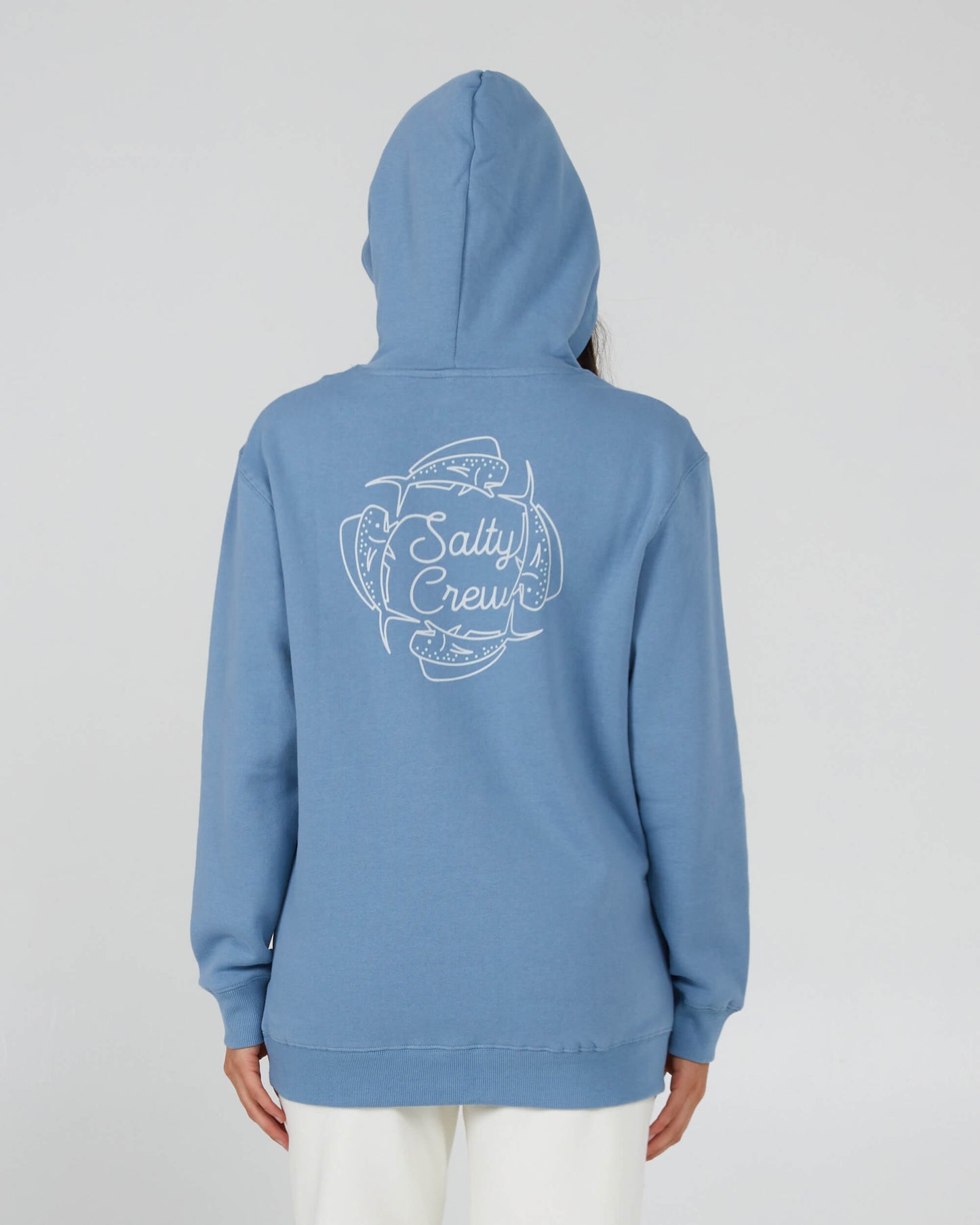 Salty Crew Womens - Drawn In Circles Hoody - Bluestone