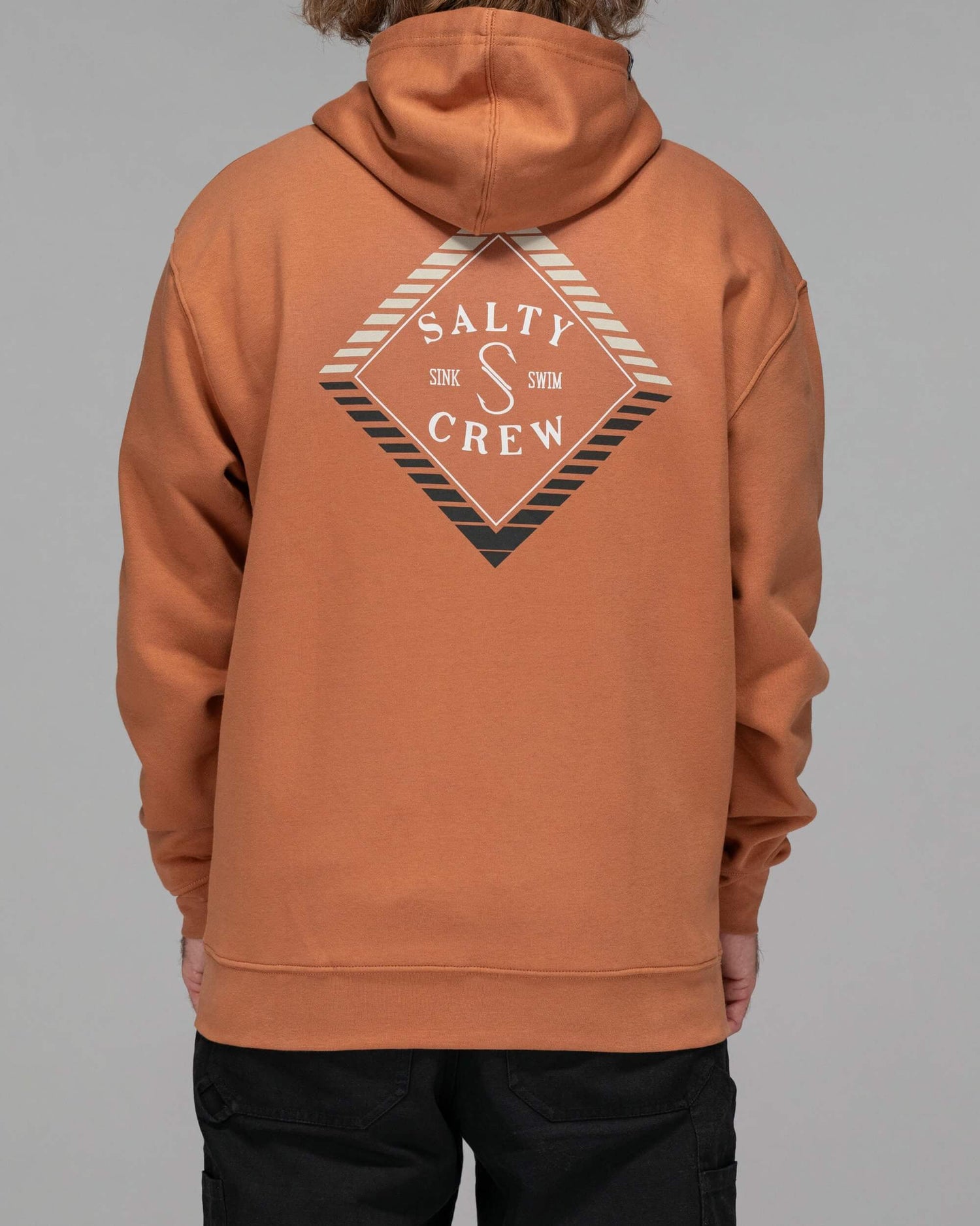 Salty crew FLEECE STANDARD FADED ZIP FLEECE - SIERRA in SIERRA