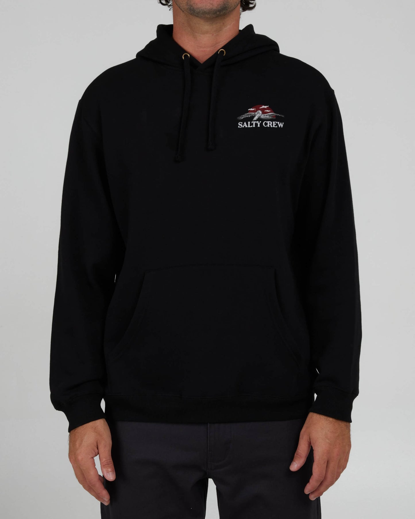 Salty Crew Men - Soarin Hood Fleece - Black