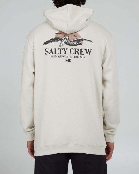 Salty Crew Men - Soarin Hood Fleece - Bone