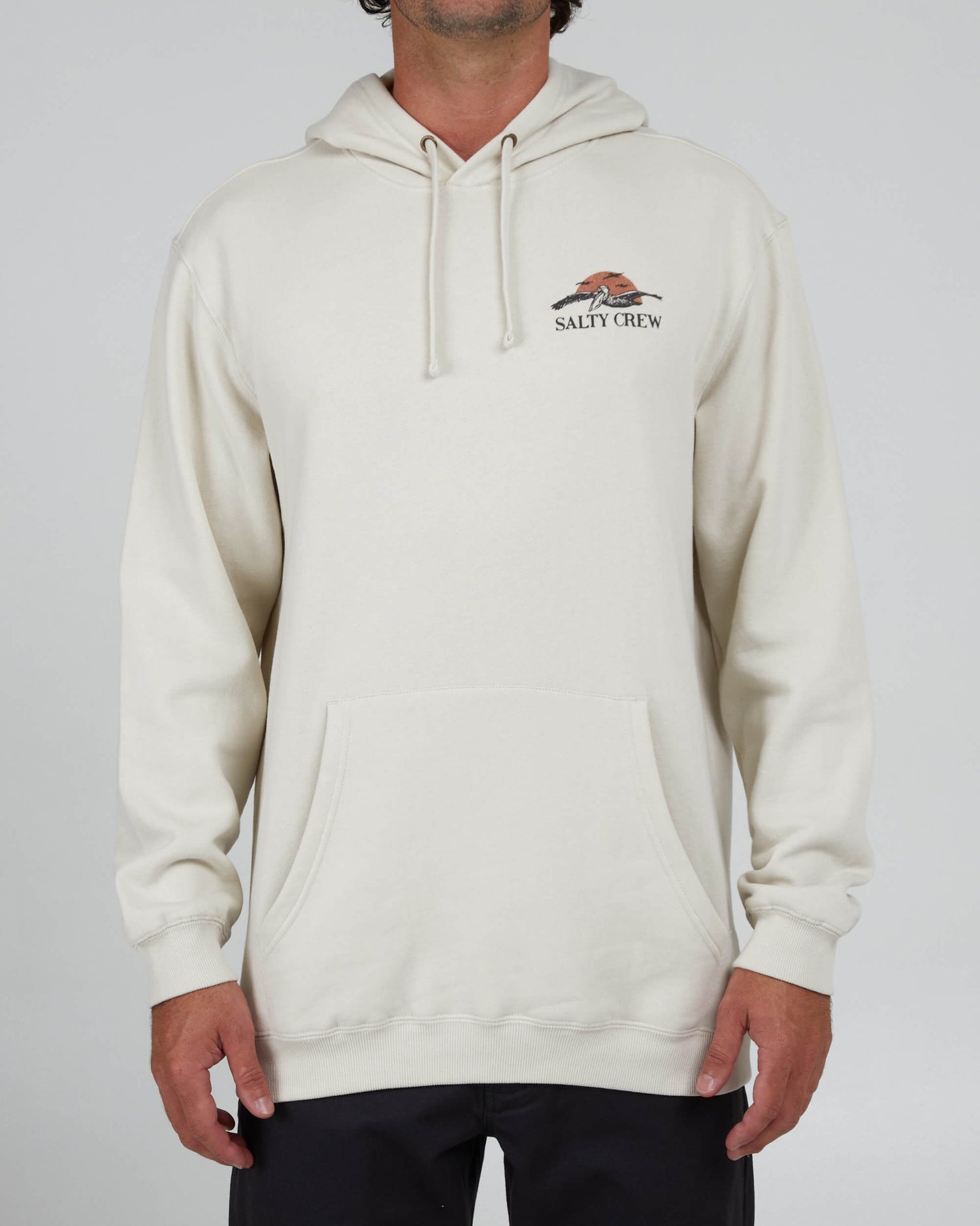 Salty Crew Men - Soarin Hood Fleece - Bone